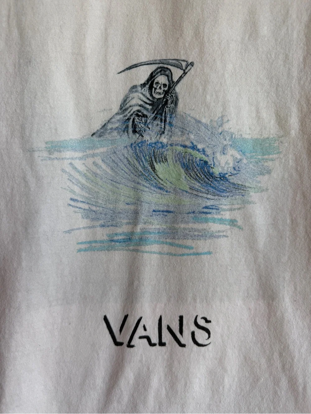 Vans OTW Gallery x Nathan Kostechko Tattoo Art Cream Graphic Tee Medium